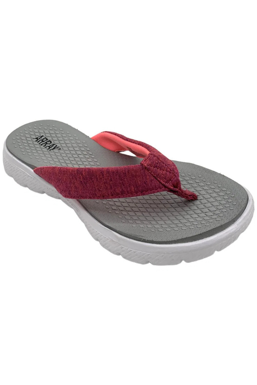 Array Women's Zuma Sandals Berry/Pink - Wide